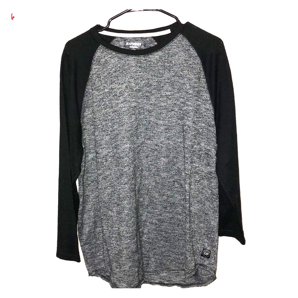 Express long sleeve raglan